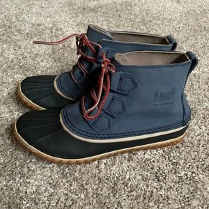 Sorel Boot Out N About Waterproof blue - womens 8.5